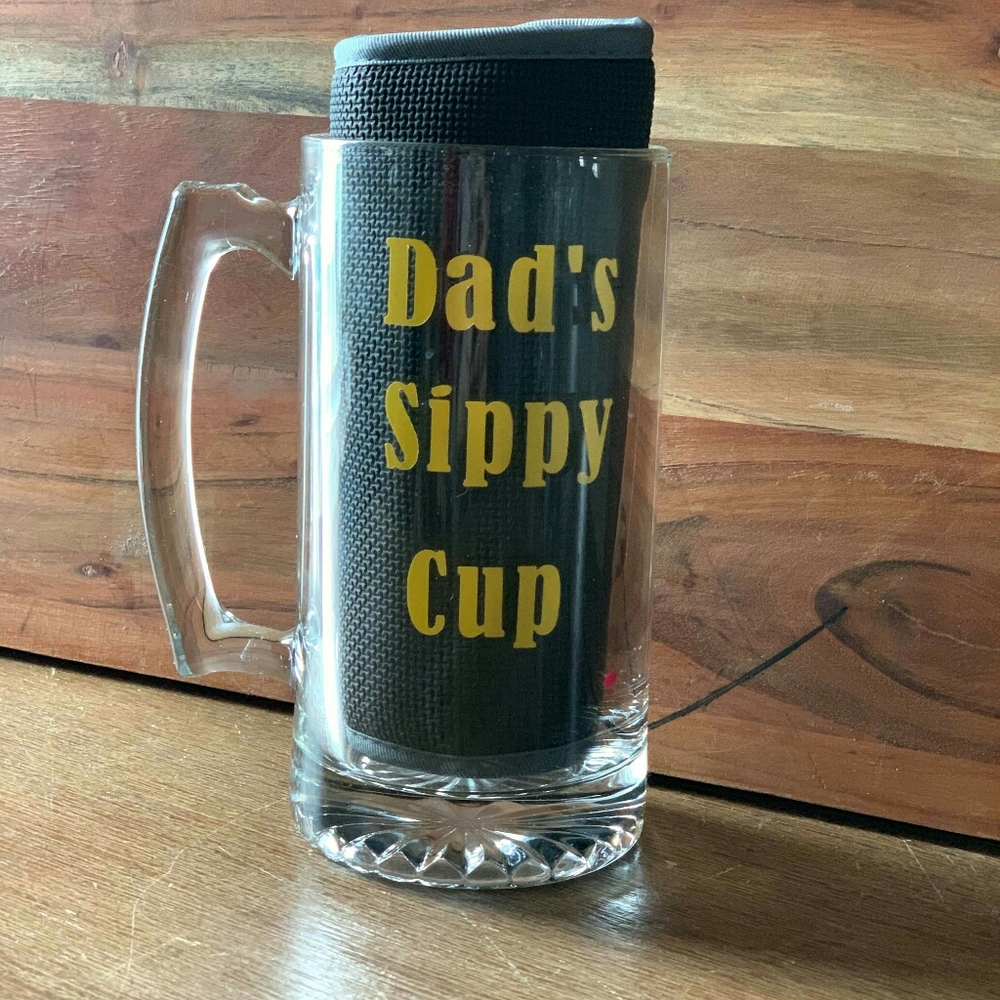 Daddys sippy cup beer mug